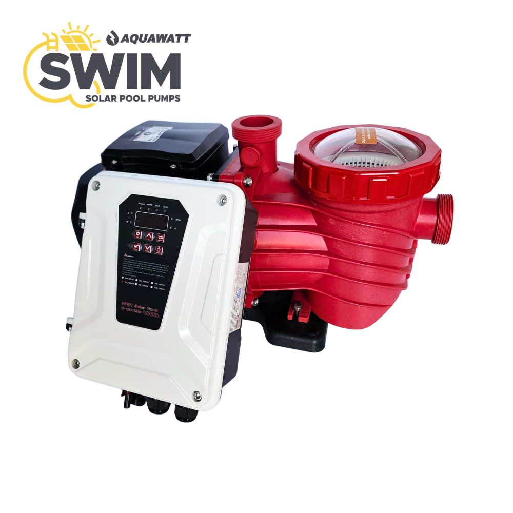 Swim 500 Solar DC Pool Pump 500 500w Max Head 14m Max Vol